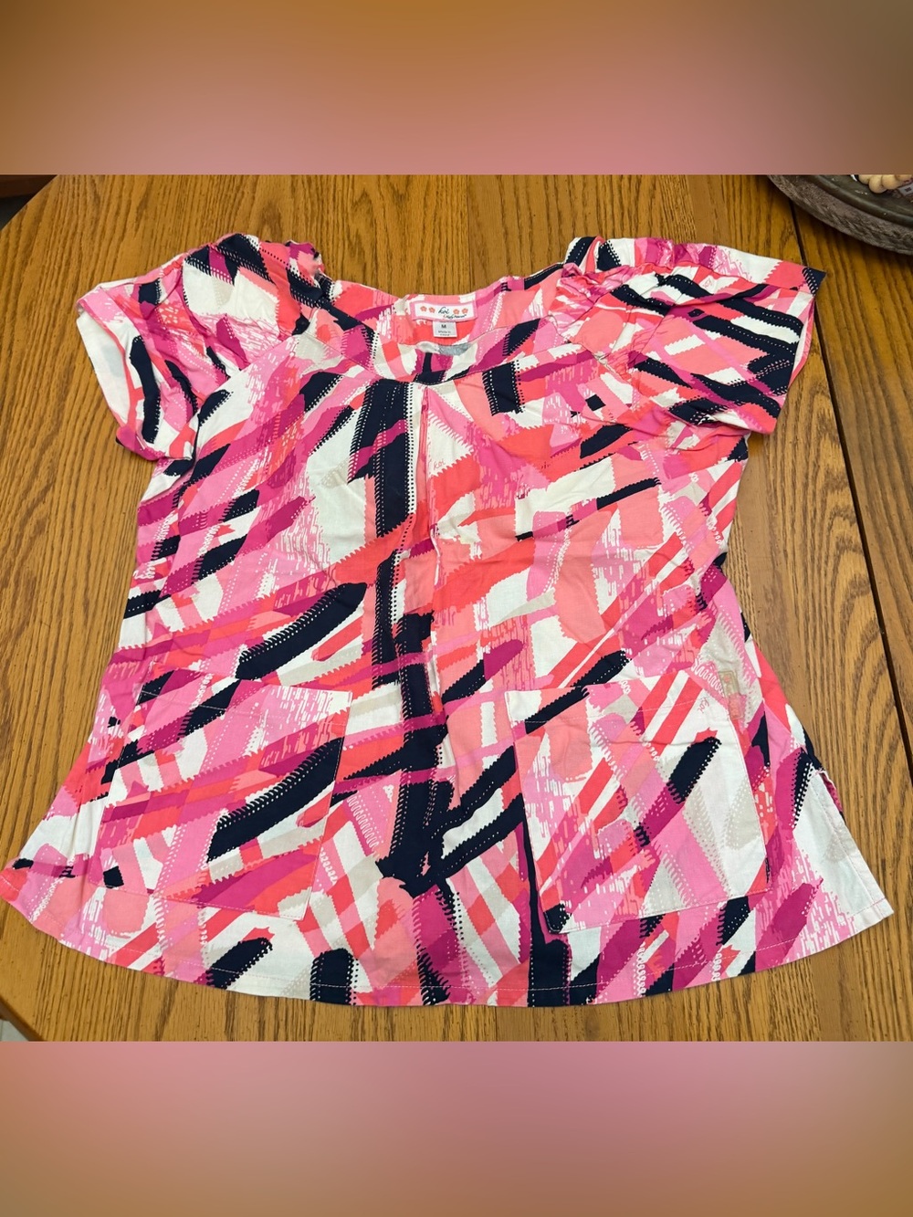 Koi Scrub Top